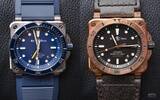 可靠的小众潜水表——柏莱士BR03-92 Diver系列蓝盘&青铜腕表