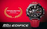 卡西欧与Honda Racing推出以庆祝EDIFICE 20周年联名腕表