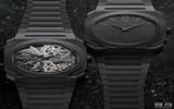 炫黑轻薄、酷雅有型的BVLGARI宝格丽Octo Finissimo黑陶瓷腕表
