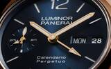 沛纳海推出LUMINOR PERPETUAL CALENDAR GOLDTECHTM万年历腕表与LUMINOR PERPETUAL CALENDAR PLATINUMTECHTM万年历腕表