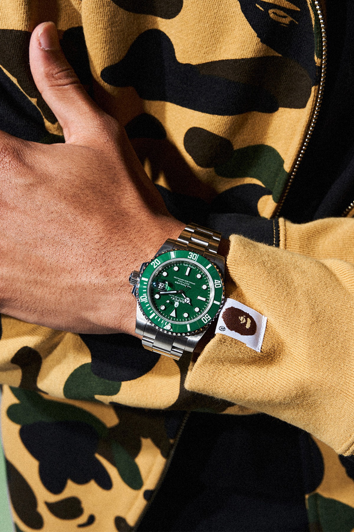 A BATHING APE® 全新 TYPE 1 BAPEX 系列表款猿人绿水鬼登场